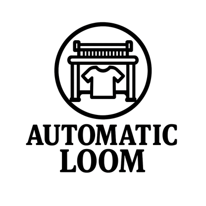 A graphic of automatic loom – a t-shirt design